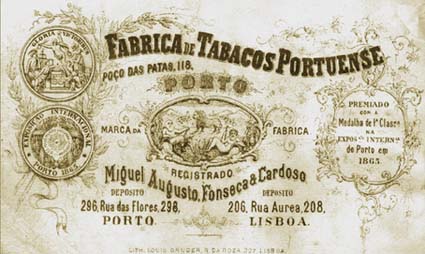 Fbrica de Tabacos - papel timbrado